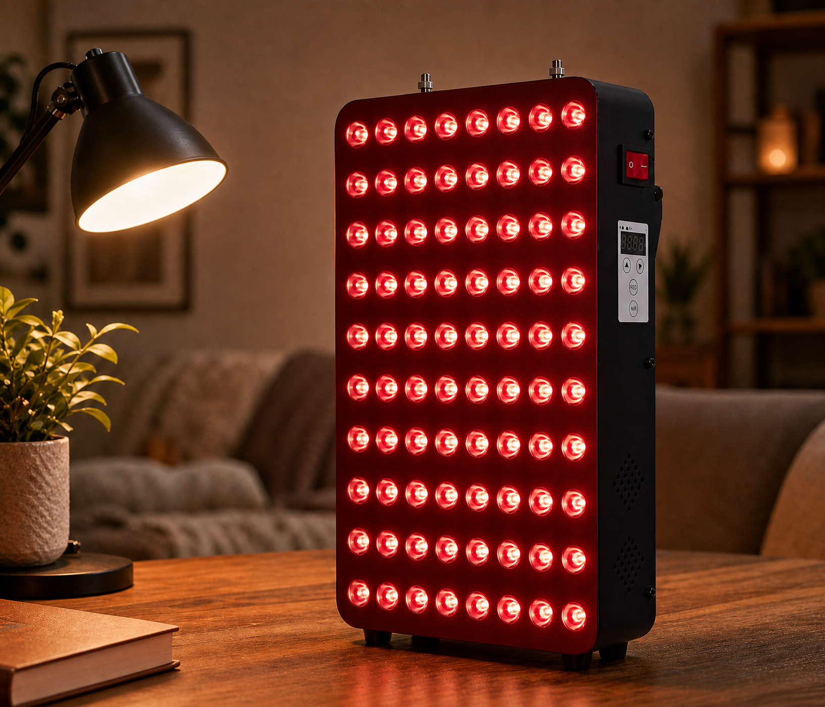 RedGlow Pro LED Red & Near-Infrared Light Therapy Panel